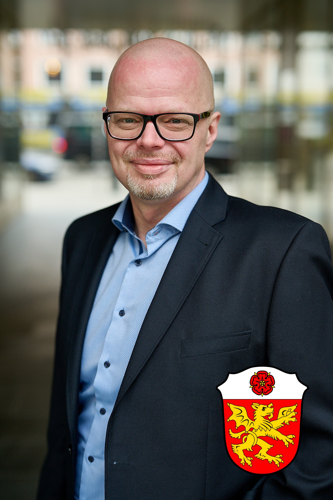 Gerte Bild mit Wappen